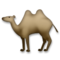Two-Hump Camel emoji on LG